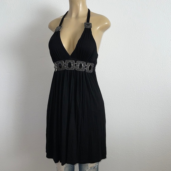 FLAIR COLLECTION black tunic/dress - Picture 2 of 7